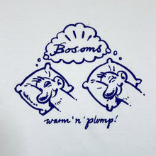 Load image into Gallery viewer, STIFFY &quot;Bosoms Warm &#39;N&#39; Plump&quot; Skater Surfer Graphic Baby Doll Tee T-Shirt
