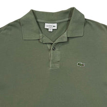 Load image into Gallery viewer, LACOSTE &quot;Classic Fit&quot; Green Embroidered Mini Logo Short Sleeve Polo Shirt
