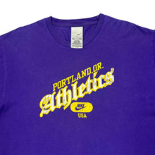 Load image into Gallery viewer, Early 00&#39;s NIKE ATHLETICS &quot;Portland, Or.&quot; Classic Logo Spellout Graphic T-Shirt
