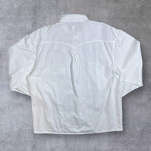 Load image into Gallery viewer, Vintage John Baner Cowboy Western Metal Native American Motif Popper Long Sleeve Shirt
