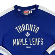 Load image into Gallery viewer, Vintage CCM Hockey NHL TORONTO MAPLE LEAFS Embroidered Ice Hockey Spellout Sweatshirt
