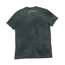 Load image into Gallery viewer, Bershka x METALLICA Flaming Skull Logo Spellout Graphic Thrash Heavy Metal Band T-Shirt
