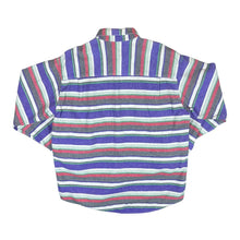 Load image into Gallery viewer, Vintage 90&#39;s ANDRE LEON Blanket Striped Long Sleeve Button-Up Flannel Shirt
