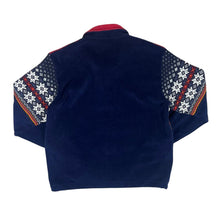 Load image into Gallery viewer, OUTDOOR PERFORMANCE Icelandic Nordic Winter Patterned 1/4 Zip Fleece Sweatshirt
