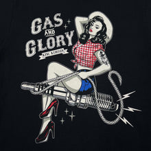 Load image into Gallery viewer, KING KEROSIN &quot;Gas And Glory&quot; Biker Trucker Rockabilly Spellout Graphic T-Shirt
