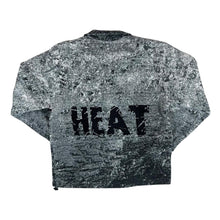 Load image into Gallery viewer, Vintage Hummelsheim HEAT Spellout Graphic Black Grey Gradient 1/4 Zip Fleece Sweatshirt
