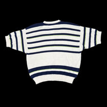 Load image into Gallery viewer, Vintage 90’s ST MICHAEL Made In Italy Nautical Striped Short Sleeve Knit Jumper Top
