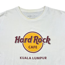 Load image into Gallery viewer, HARD ROCK CAFE &quot;Kuala Lumpur&quot; Skyline Silhouette Souvenir Logo Spellout Graphic T-Shirt
