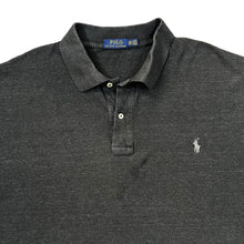 Load image into Gallery viewer, POLO RALPH LAUREN Classic Dark Grey Embroidered Mini Logo Short Sleeve Polo Shirt
