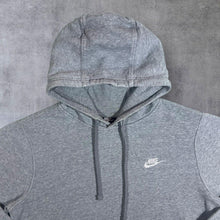 Load image into Gallery viewer, Nike Classic Embroidered Mini Logo Grey Pullover Hoodie
