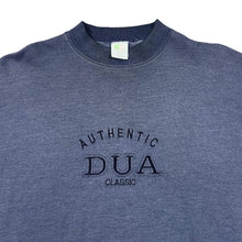 Load image into Gallery viewer, Vintage 90's DUA CLASSICO Embroidered Big Spellout Crewneck Sweatshirt
