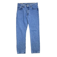 Load image into Gallery viewer, LEVI&#39;S 501 Classic remium Slim Fit Blue Denim Jeans
