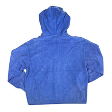 Load image into Gallery viewer, Vintage LEVI&#39;S SWEATSHIRT Mini Logo Blue Towelling Zip Hoodie
