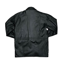 Load image into Gallery viewer, Vintage LEATHER LIMITED Genuine Real Black Leather Heavyweight Jacket
