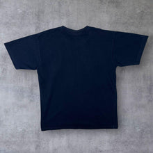 Load image into Gallery viewer, Reebok Classic Logo Spellout Graphic Dark Navy Blue Cotton T-Shirt

