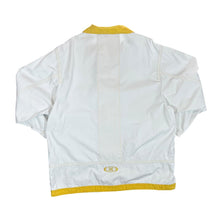 Load image into Gallery viewer, Vintage 90&#39;s White Yellow Cotton Windbreaker Bomber Jacket
