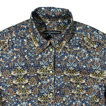 Load image into Gallery viewer, Drykorn For Beautiful People Floral Patterned Western Cowboy Style Popper Long Sleeve Shirt
