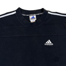 Load image into Gallery viewer, Vintage ADIDAS Classic Three Stripe Embroidered Mini Logo Heavy Cotton T-Shirt
