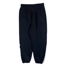 Load image into Gallery viewer, Adidas Three Stripe Embroidered Mini Logo Black Sweatpants Joggers
