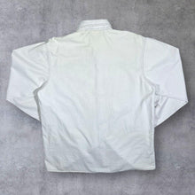 Load image into Gallery viewer, Vintage Cowboy Western Embroidered Aztec Native Cream Blue Cotton Long Sleeve Shirt
