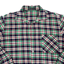 Load image into Gallery viewer, Vintage 90’s H. FRANKLIN Plaid Check Long Sleeve Cotton Flannel Shirt
