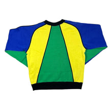 Load image into Gallery viewer, Vintage SATYENKUMAR Bold Multi Colour Block Crewneck Sweatshirt
