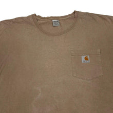 Load image into Gallery viewer, Early 00’s CARHARTT Classic Patch Logo Distressed Cotton Pocket T-Shirt
