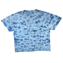 Load image into Gallery viewer, Vintage Rock Eagle White Tiger Animal Wildlife Graphic Blue Tie Dye T-Shirt
