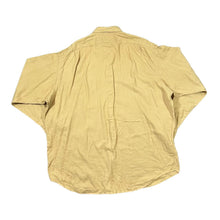 Load image into Gallery viewer, Early 00&#39;s POLO RALPH LAUREN &quot;Lowell Sport&quot; Dusty Yellow Beige Cotton Long Sleeve Shirt
