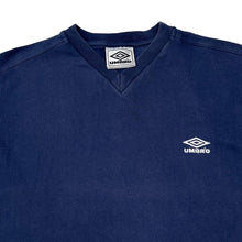 Load image into Gallery viewer, Vintage UMBRO Classic Essential Embroidered Mini Logo V-Neck T-Shirt
