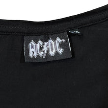 Load image into Gallery viewer, AC/DC &quot;Back In Black&quot; Logo Spellout Graphic Hard Rock Band T-Shirt
