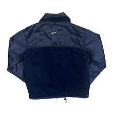 Load image into Gallery viewer, Vintage NIKE Embroidered Mini Logo Lightly Padded Zip Fleece Jacket
