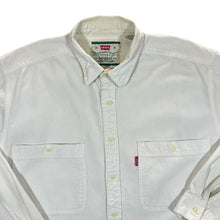 Load image into Gallery viewer, Vintage LEVI&#39;S Red Tab Classic White Denim Long Sleeve Cotton Shirt
