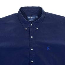 Load image into Gallery viewer, Vintage Ralph Lauren &quot;Blake&quot; Navy Blue Cotton Long Sleeve Button-Up Shirt
