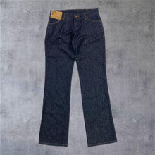 Load image into Gallery viewer, Deadstock Wrangler “Jade” Low Waist Zip Fly Bootcut Dark Blue Denim Jeans
