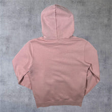 Load image into Gallery viewer, Champion Classic Logo Spellout Graphic Dusty Pink Pullover Hoodie
