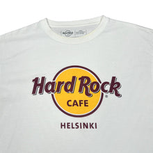 Load image into Gallery viewer, HARD ROCK CAFE &quot;Helsinki&quot; Classic Souvenir Logo Spellout Graphic T-Shirt
