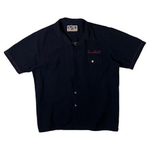 Load image into Gallery viewer, Rumble 59 &quot;So Many Roads&quot; Biker Rockabilly Embroidered Short Sleeve Work Shirt
