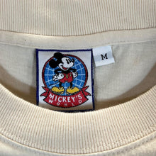 Load image into Gallery viewer, Vintage Disney Mickey's World "Globe Trotter" Souvenir Graphic Cream T-Shirt
