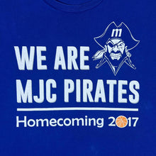 Load image into Gallery viewer, WE ARE MJC PIRATES &quot;Homecoming&quot; College Sports Graphic Blue T-Shirt

