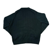 Load image into Gallery viewer, Early 00&#39;s JAMES PRINGLE Classic Acrylic Cable Knit Dark Green Button Cardigan Sweater Jumper
