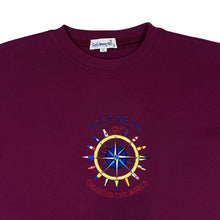 Load image into Gallery viewer, Vintage 90's Sail Away VICTORIA "Cruising The World" Embroidered Souvenir T-Shirt

