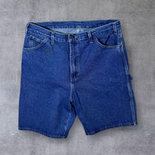 Load image into Gallery viewer, Early 00's Dickies "Relaxed Fit" Skater Workwear Blue Denim Shorts
