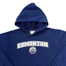 Load image into Gallery viewer, Vintage Mighty Mac NHL EDMONTON OILERS Ice Hockey Logo Graphic Pullover Hoodie
