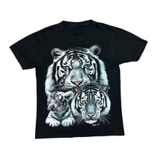 Load image into Gallery viewer, Early 00&#39;s WILD Siberian White Tiger Animal Nature Wildlife Graphic T-Shirt

