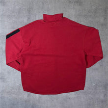 Load image into Gallery viewer, Vintage Majestic NCAA Ohio State Buckeyes Embroidered College Turtle Roll Neck Sweatshirt
