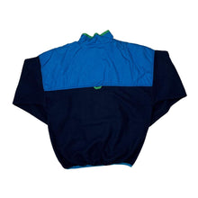 Load image into Gallery viewer, Vintage PUMA 101% Colour Block Patch Logo 1/4 Zip Pullover Fleece Sweatshirt
