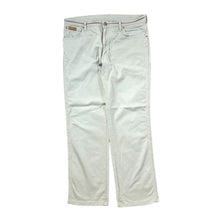 Load image into Gallery viewer, WRANGLER &quot;Texas Stretch&quot; Classic Grey Beige Straight Leg Regular Fit Chino Pants Trousers
