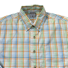 Load image into Gallery viewer, COLUMBIA SPORTSWEAR &quot;Titanium&quot; Multi Colour Plaid Check Short Sleeve Button-Up Shirt
