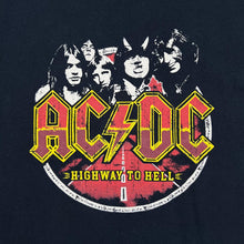 Load image into Gallery viewer, AC/DC &quot;Highway To Hell&quot; Graphic Logo Spellout Hard Rock Band T-Shirt
